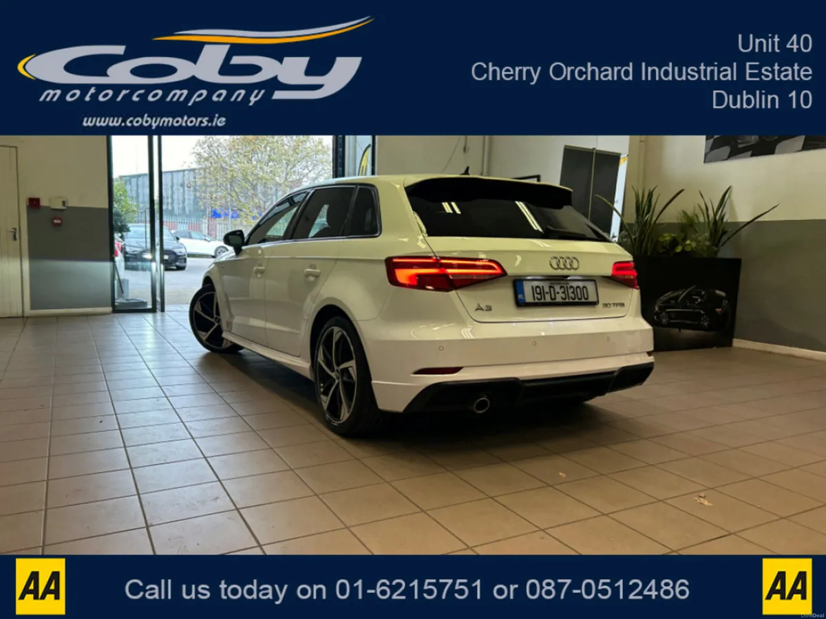 Audi A3 SPORTBACK 1.0 TFSI 116HP S LINE 4DR 30. Ne - Image 3