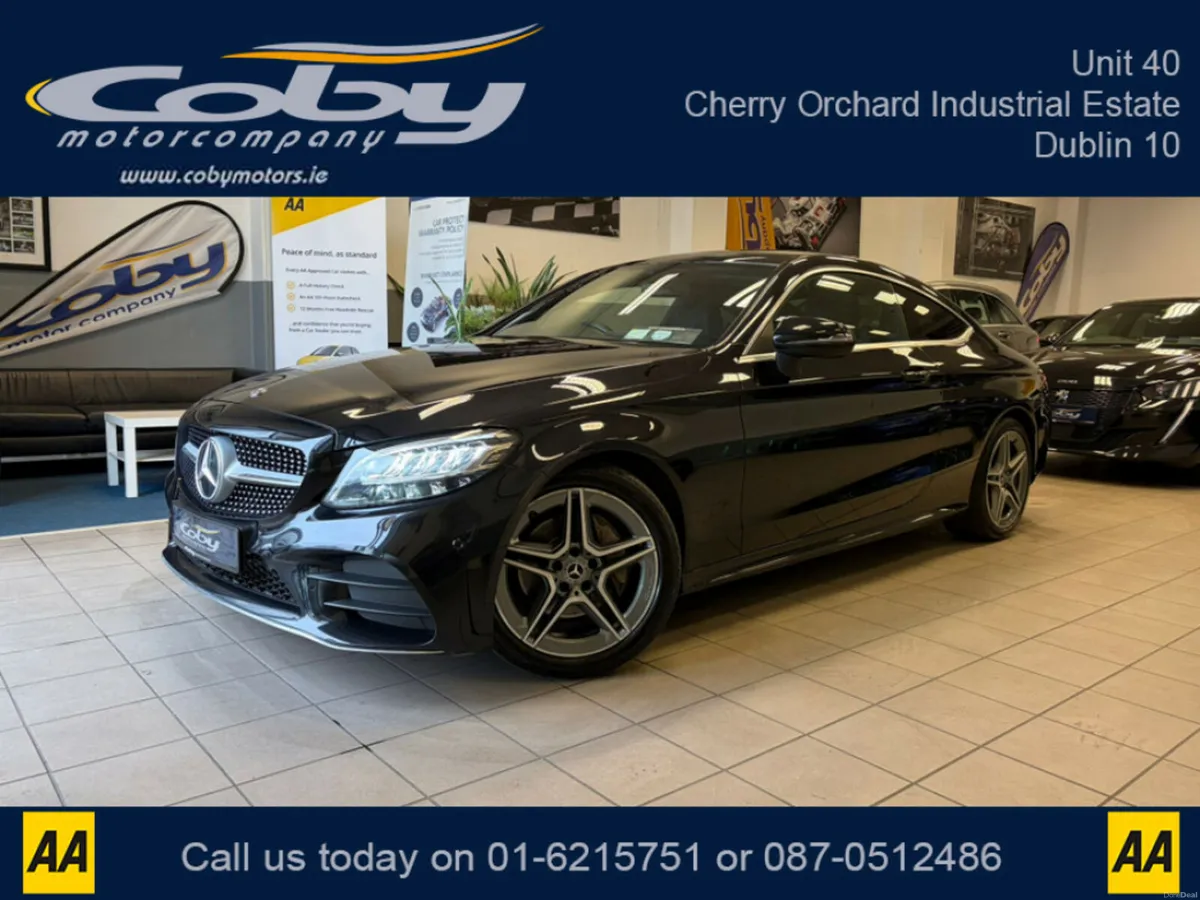 Mercedes-Benz C-Class C220D AMG LINE EDITION 2DR A - Image 4