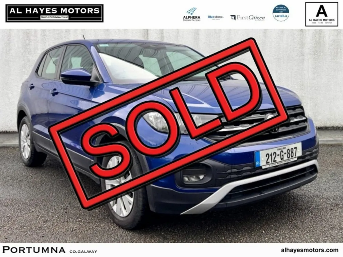 Volkswagen T-Cross SOLD SOLD 2021 T.L 1.0 TSI 95BH - Image 1