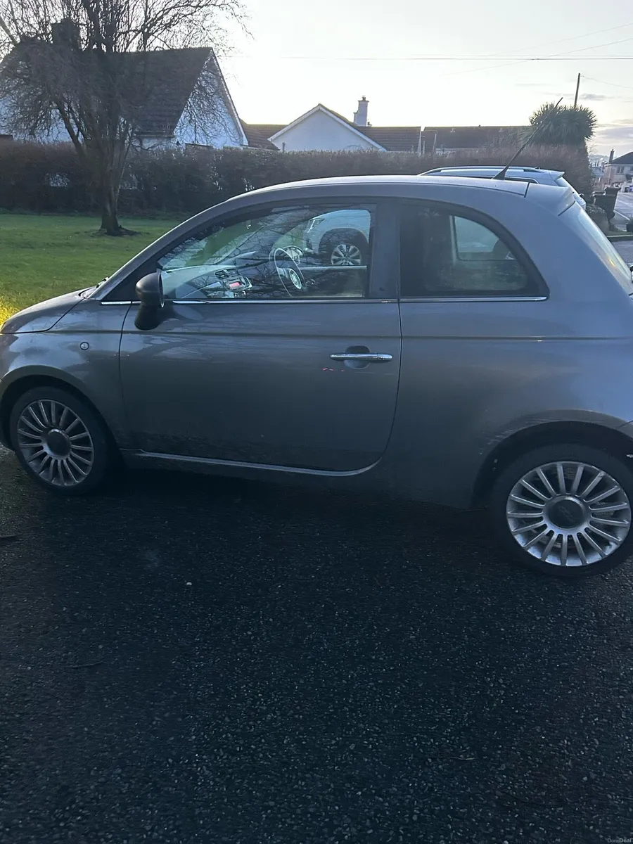 Grey 2010 Fiat 500 - Image 3