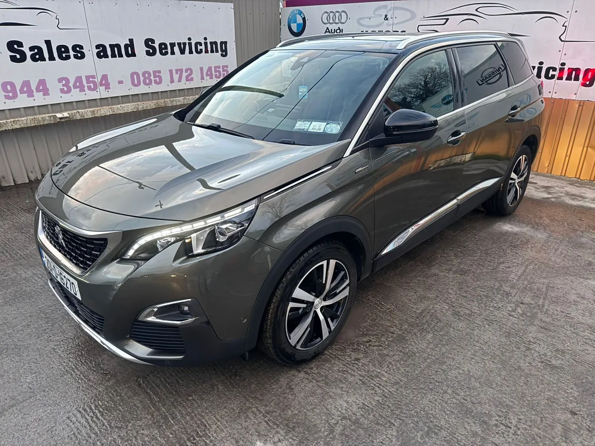 201 Peugeot 5008  1.2 GT Line Pan Roof Warranty - Image 2