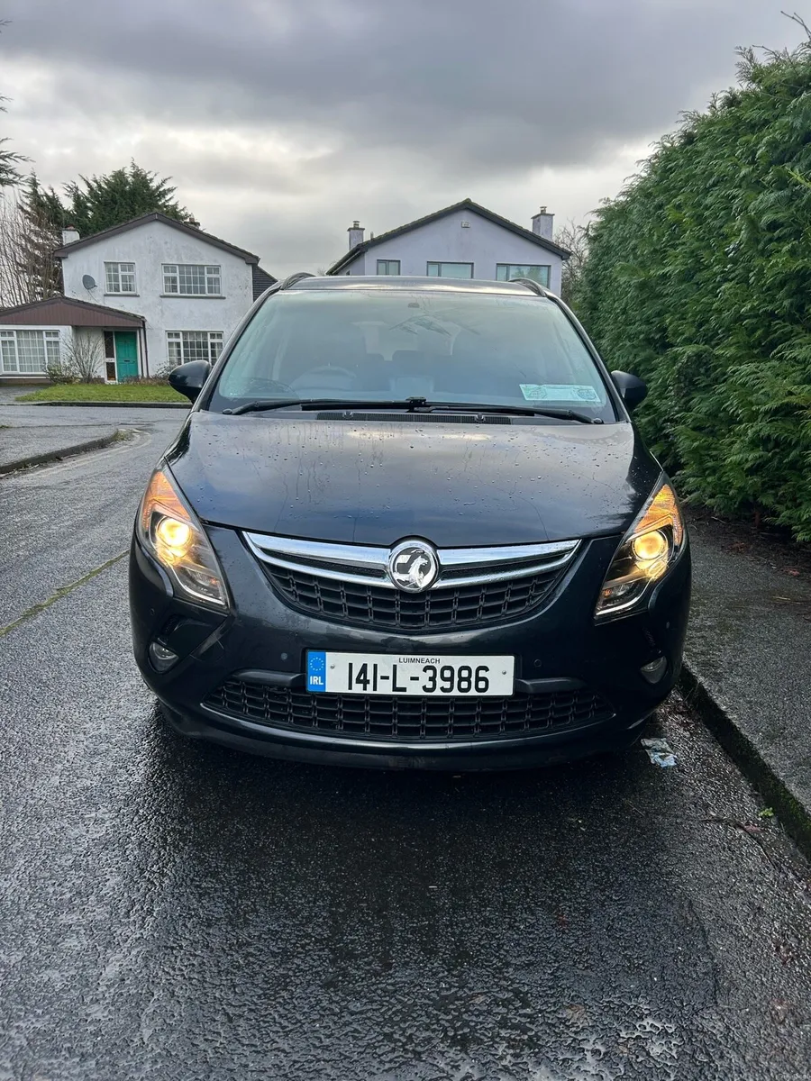 2014 Vauxhall Zafira 7 seats - Image 2