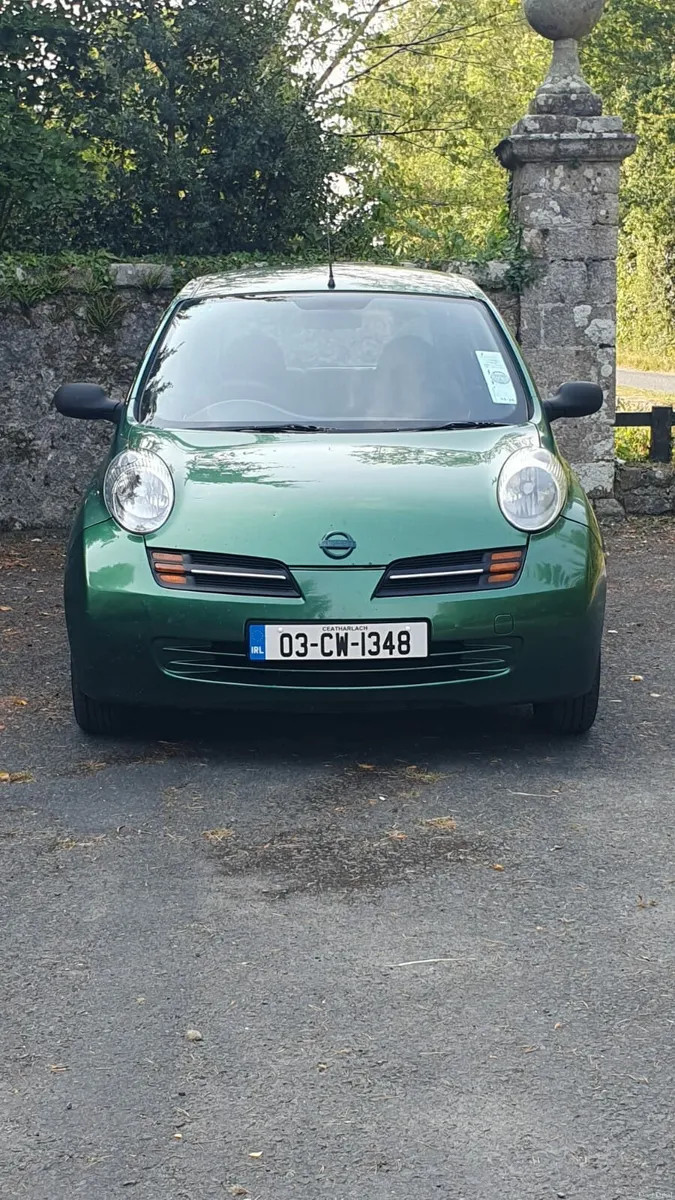 Micra K12 NCT 08/26 Needs Clutch Plate - Image 1