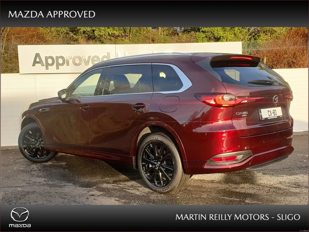Mazda CX-80 e-SKYACTIV PHEV AWD Homura Plus - Pano - Image 3