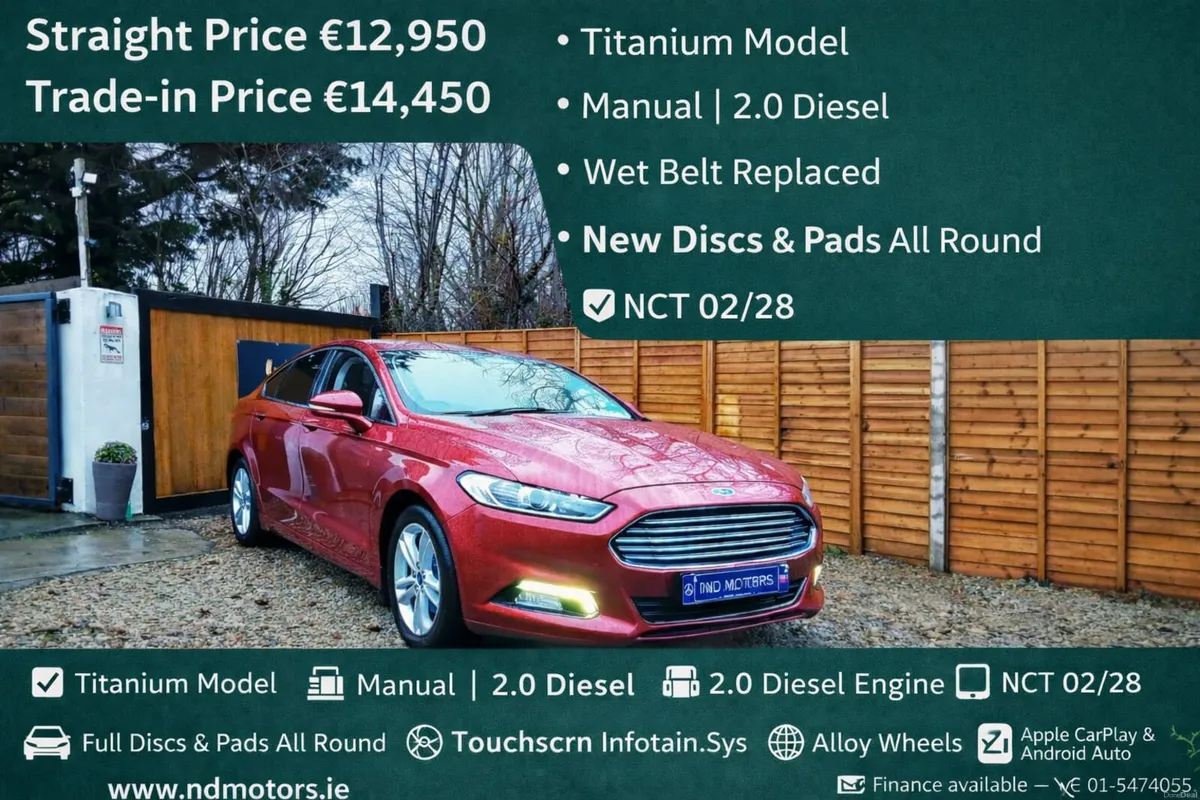 🆕️2020 Ford Mondeo 2.0TDCi 150PS Titanium🆕️ - Image 1