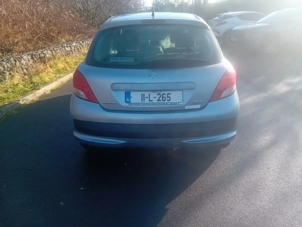 2011 peugeot 207 1.4 petrol new nct 1 27 - Image 2