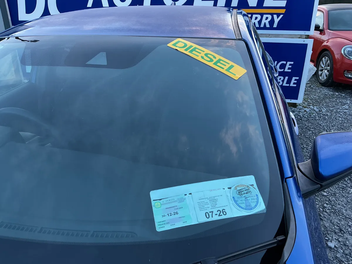 2018 HONDA CIVIC 1.6 DIESEL TAXED NCT SPOTLESS - Image 4