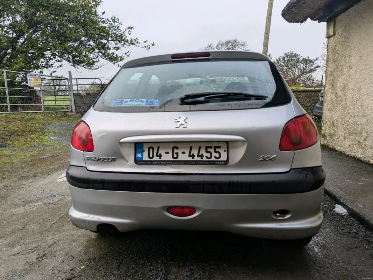 2004 Peugeot 206 1.4 Petrol – NCT July – €1,100 - Image 2
