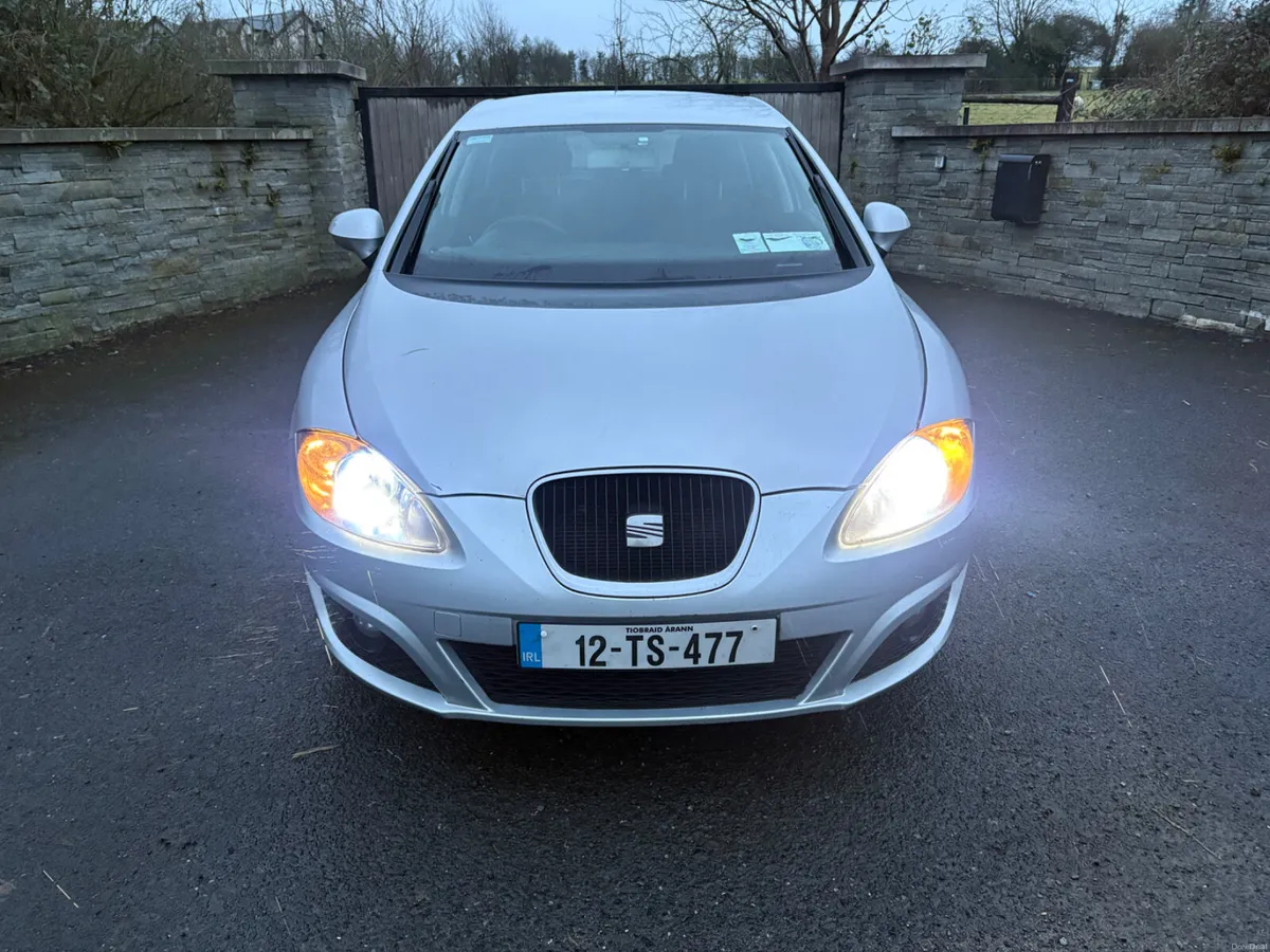 SEAT Leon 2012 1.6 Tdi manual NCT&Tax Good car - Image 2