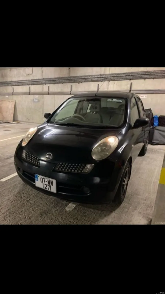 2007 Nissan Micra automatic nct&taxed - Image 1