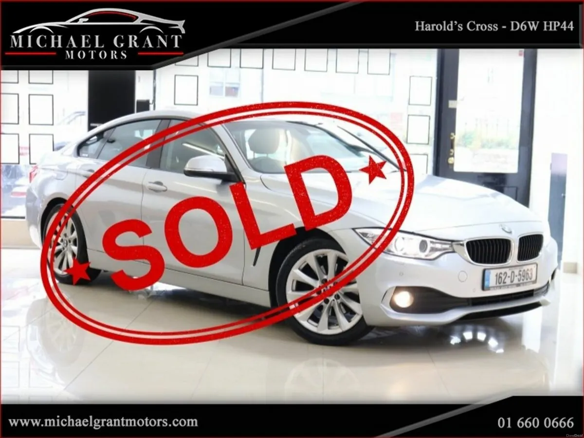 BMW 4-Series GRAN COUPE AUTOMATIC 420D ONLY 100KM - Image 1