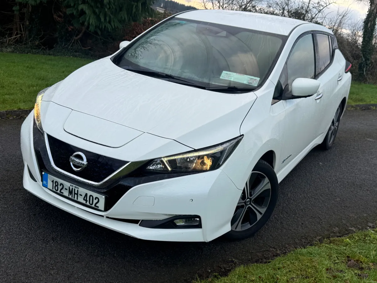 Nissan Leaf 2018 electric - Image 1