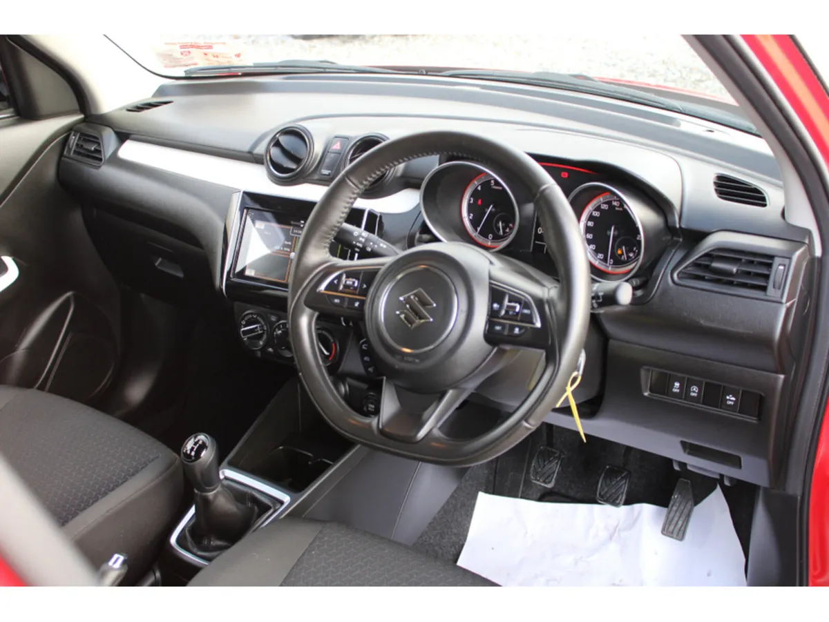 Suzuki Swift 1.2 DUALJET HYBRID SZ-L 5DR RED * Rem - Image 2