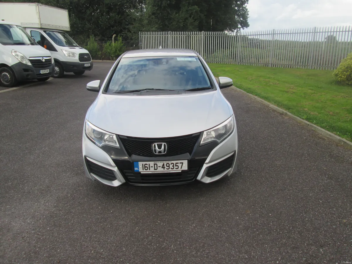 2016 Honda Civic VTec1.4I Sport Nct Tested  05/202 - Image 1