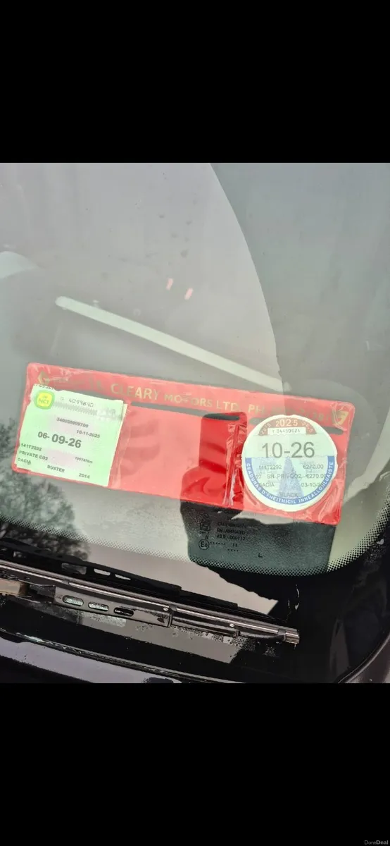 Dacia Duster 2014 , Nct 9/26, Tax 10/26 - Image 4