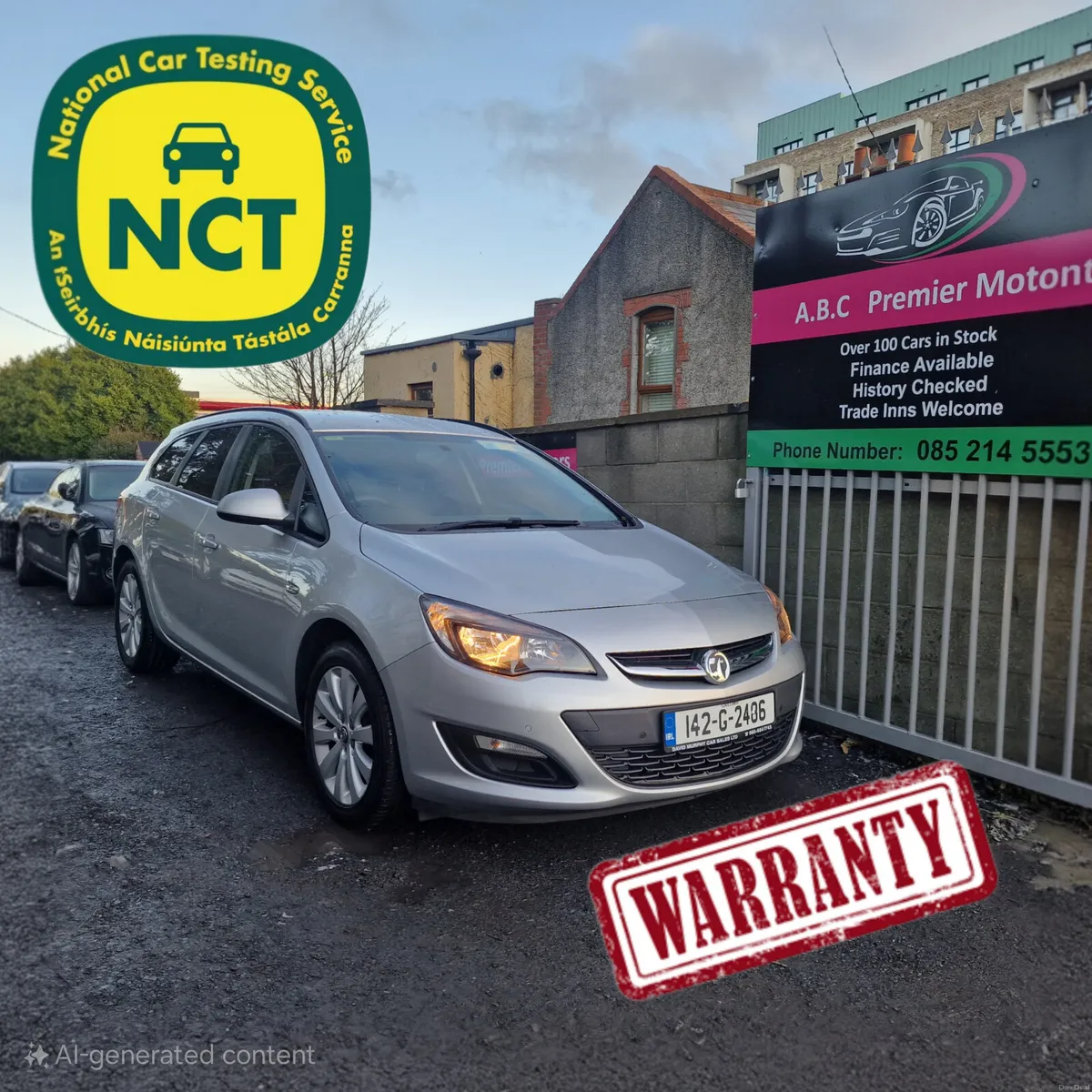 Opel Astra 2014 New Nct 02/27 - Image 1