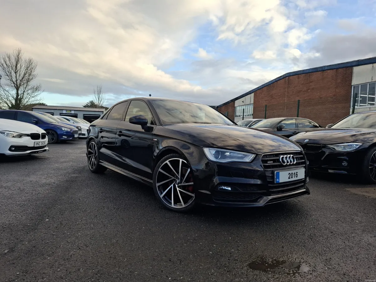 2016 Audi A3  2.0 Sline black edition Quattro - Image 3
