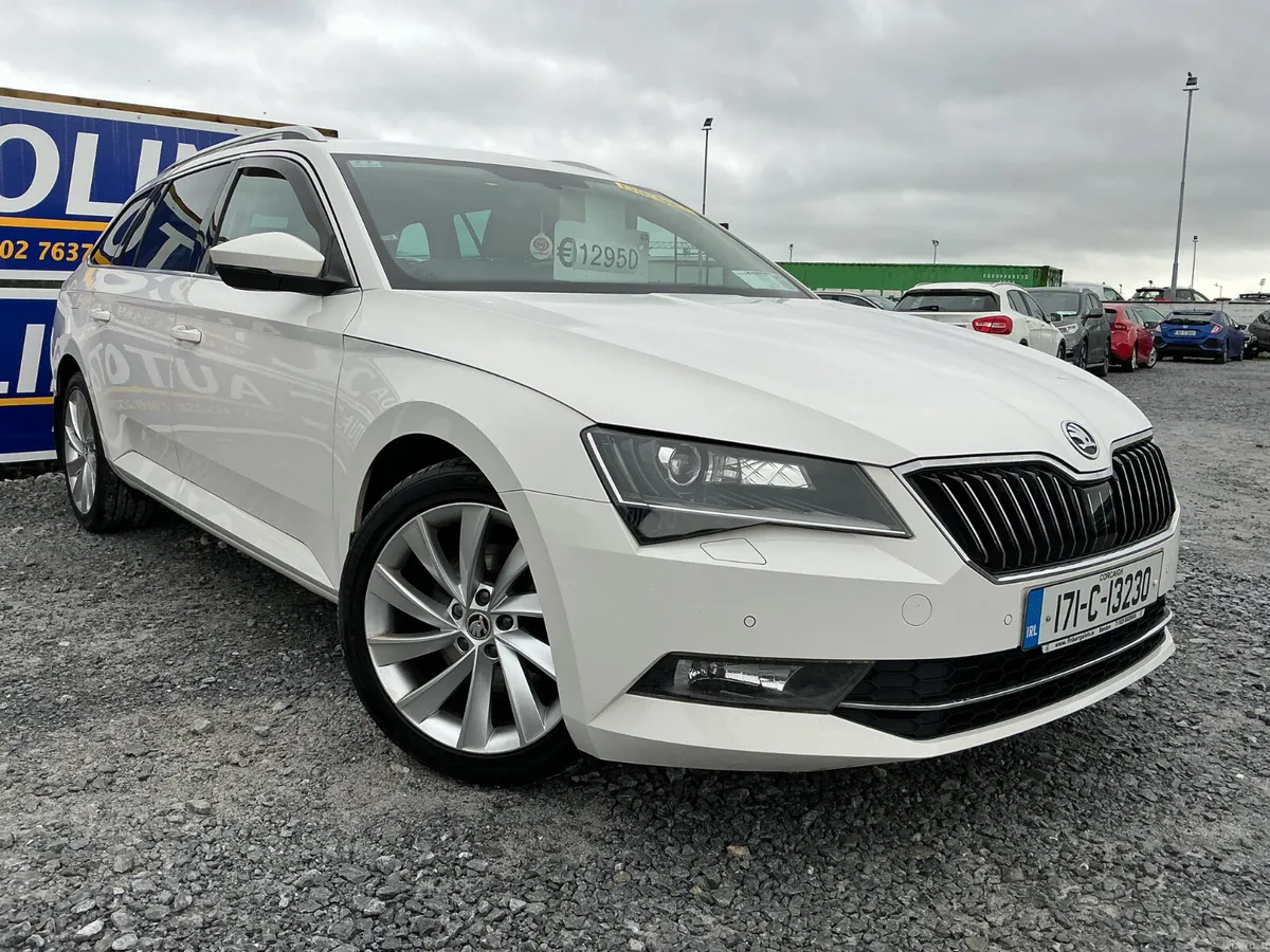 SKODA SUPERB 1.6 TDI ESTATE STYLE LEATHER - Image 1