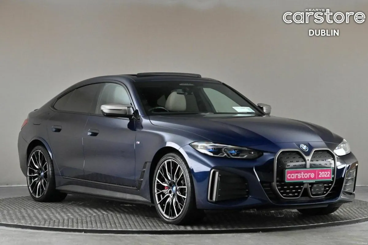 BMW i4 M50 M-SPORT**SUNROOF**HARMON KARDON**BEIGE - Image 1