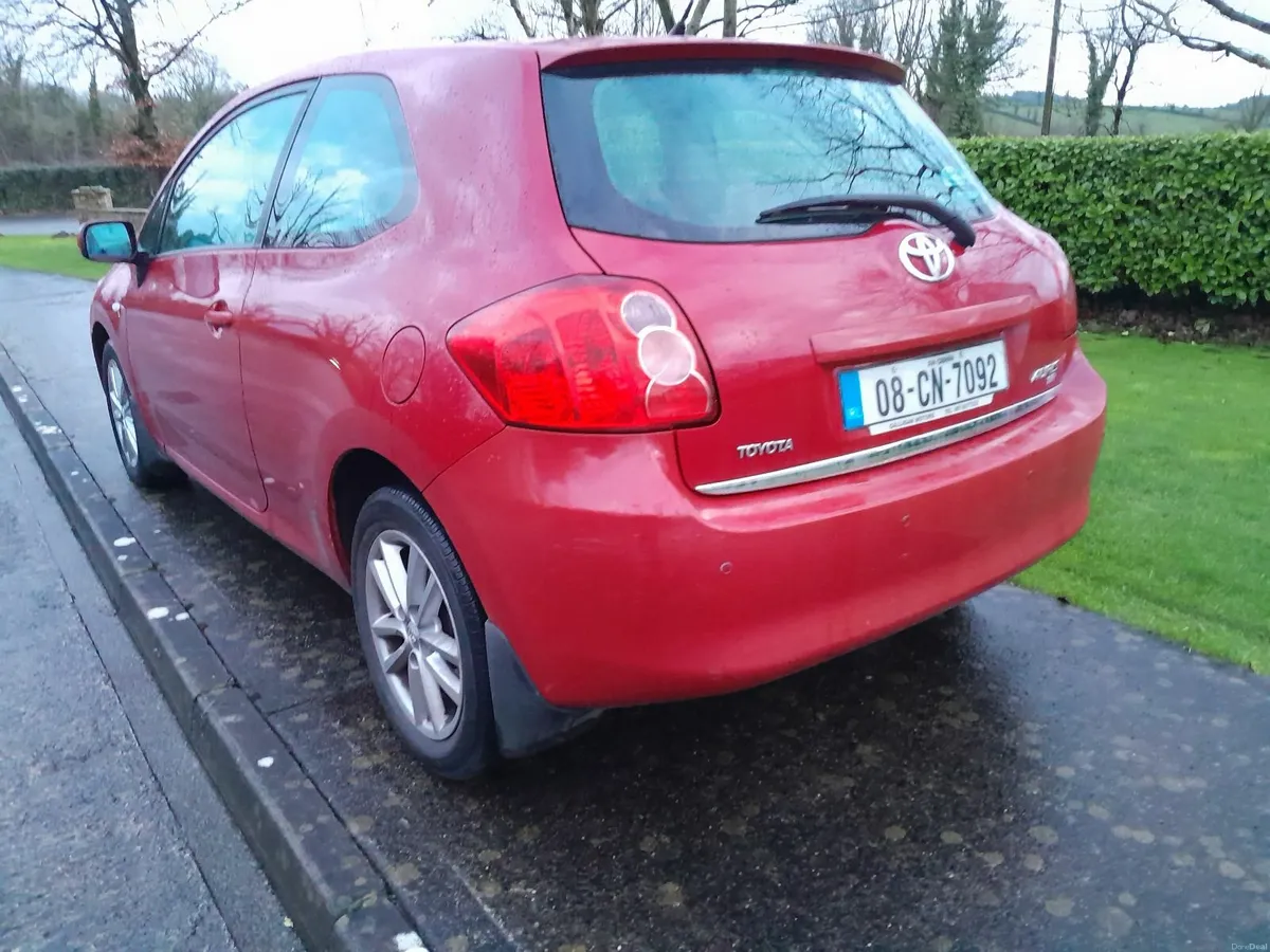 2008 Toyota Auris 1,4 petrol VERY LOW MILES 99K - Image 2