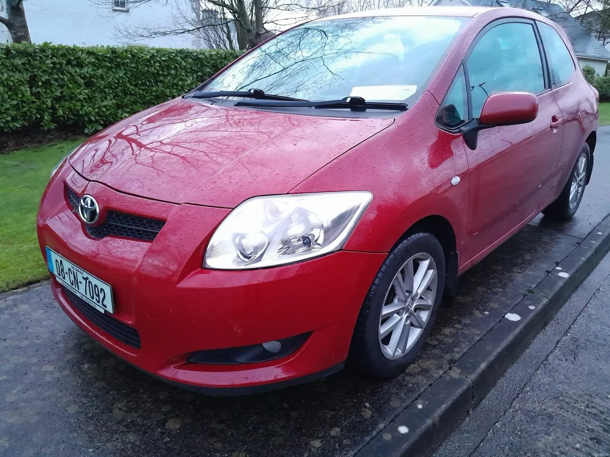 2008 Toyota Auris 1,4 petrol VERY LOW MILES 99K - Image 1
