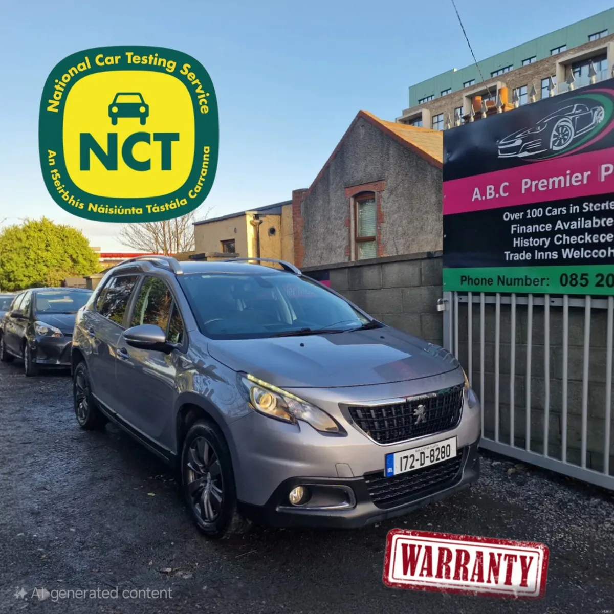 Peugeot 2008  Automatic New Nct 07/27 - Image 1