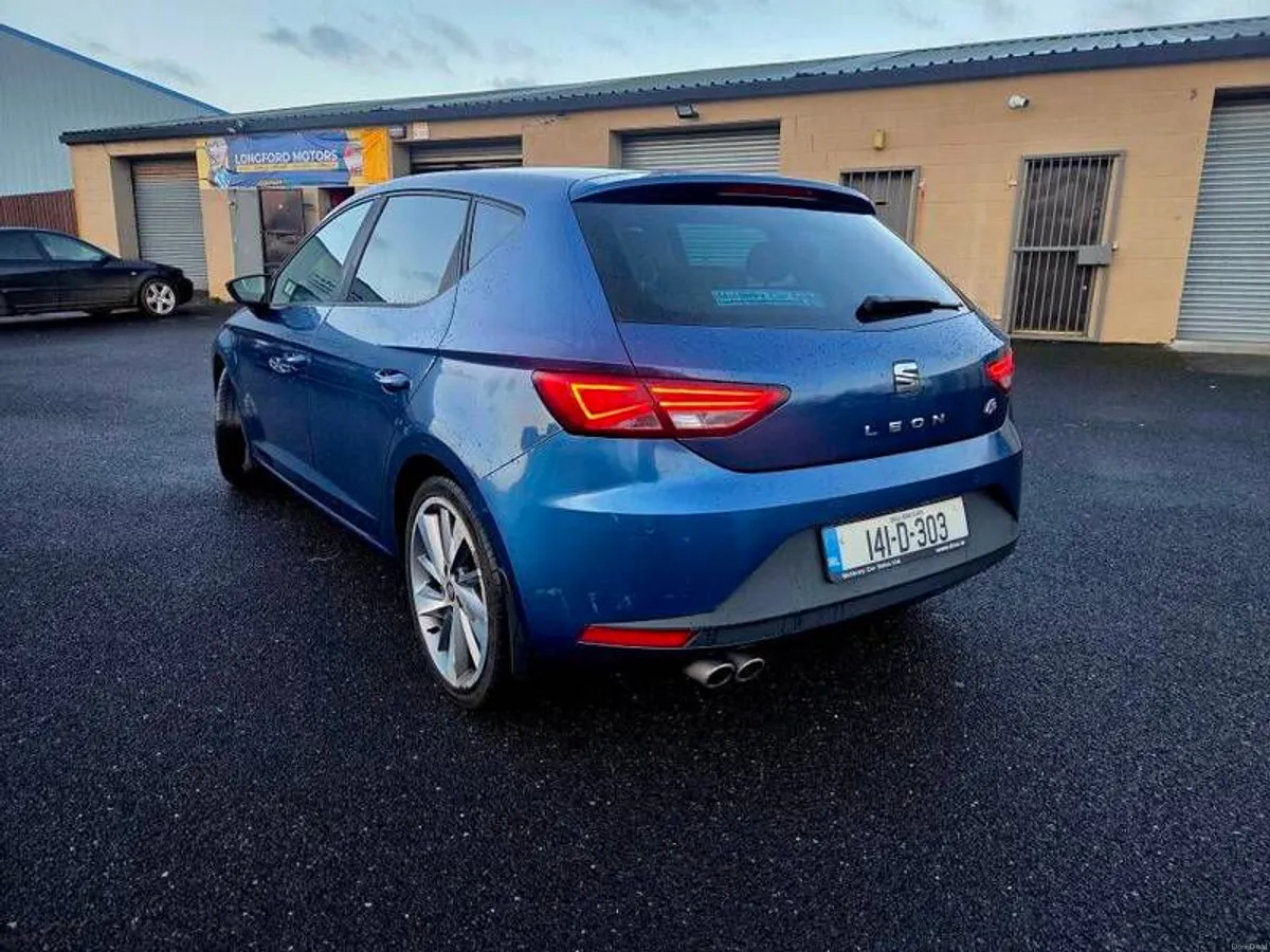 SEAT LEON FR 2014 2.0 Diesel Stunning Blue NCT & T - Image 3