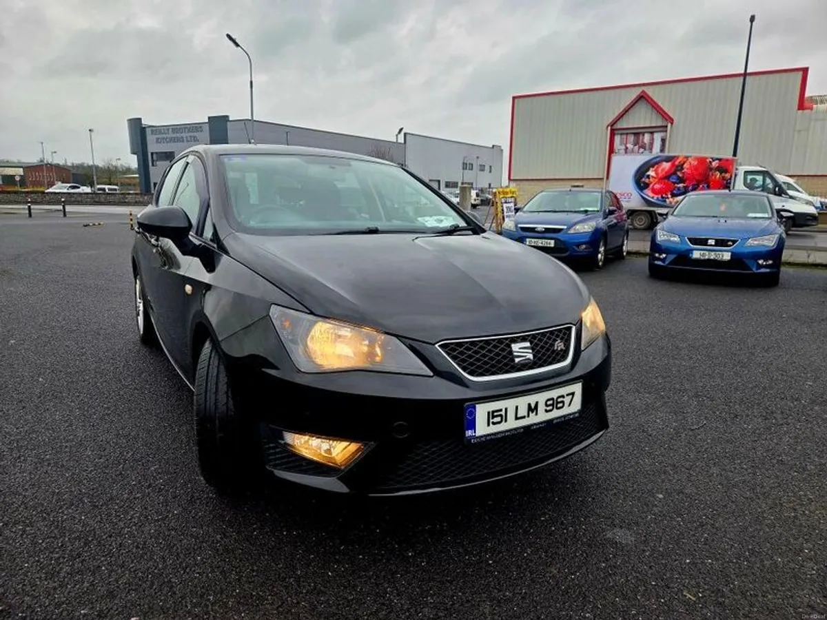 SEAT IBIZA FR 2015 1.6 TDI Manual Black NCT & Tax - Image 1