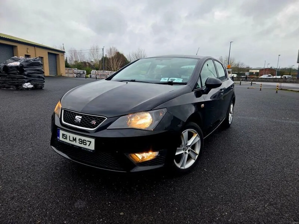 SEAT IBIZA FR 2015 1.6 TDI Manual Black NCT & Tax - Image 2