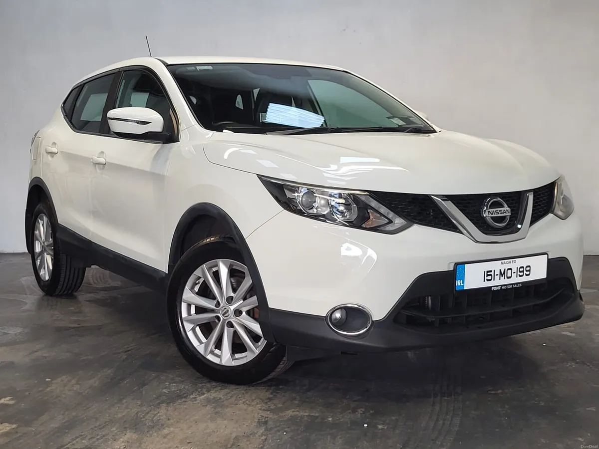 151 Nissan Qashqai 1.5DSL SE - NEW NCT - - Image 1