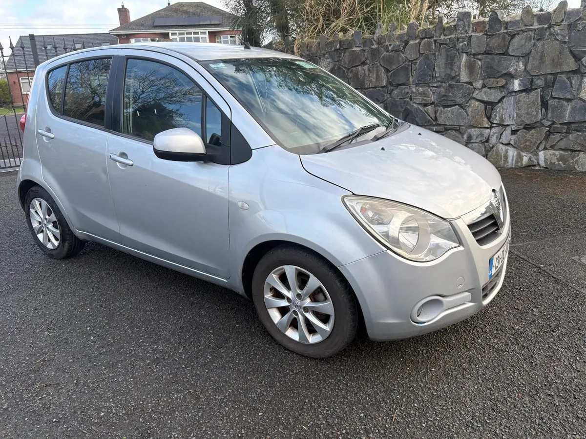 2013 Vauxhall Agila 1.2 petrol nct 09/26 tax 10/26 - Image 1