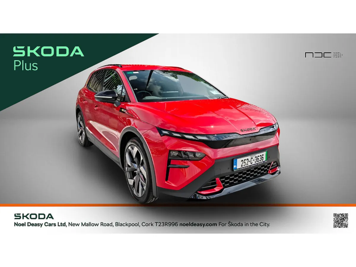 Skoda Elroq RS 4WD-340 BHP-EV-DEMO MODEL-21" UPGRA - Image 1