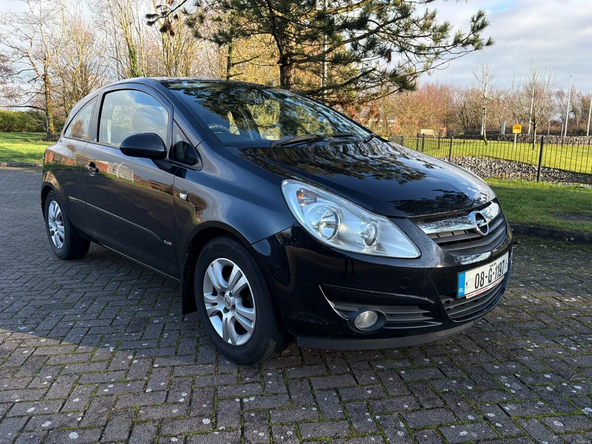 2008 Opel Corsa 1.2 Petrol New NCT 02/27 - Image 1