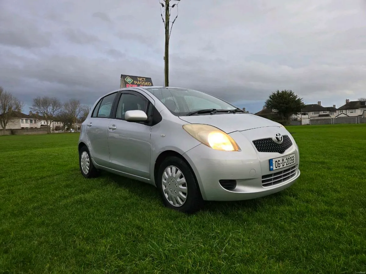 2006 TOYOTA YARIS NEW NCT JUST PASSED TAXED 08/26 - Image 1