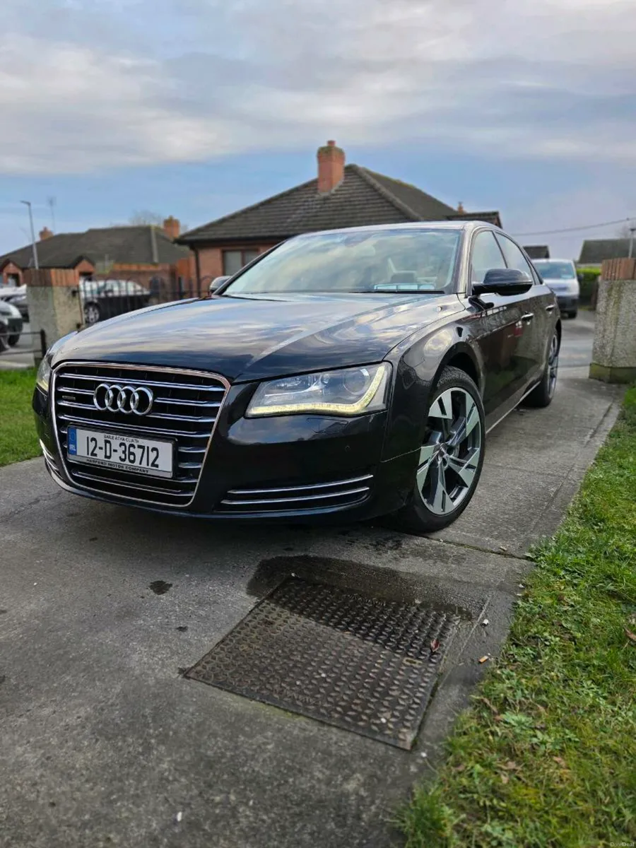 Audi A8 2012 V6 Quattro LWB €9,650 huge spec valid - Image 1