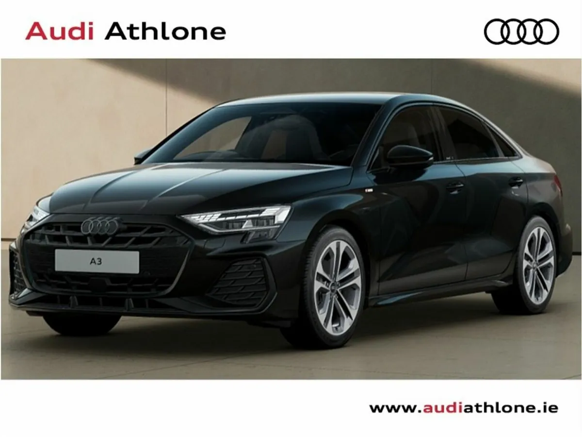 Audi A3 Saloon 2.0TDI 115BHP S-Line - IN STOCK FOR - Image 1