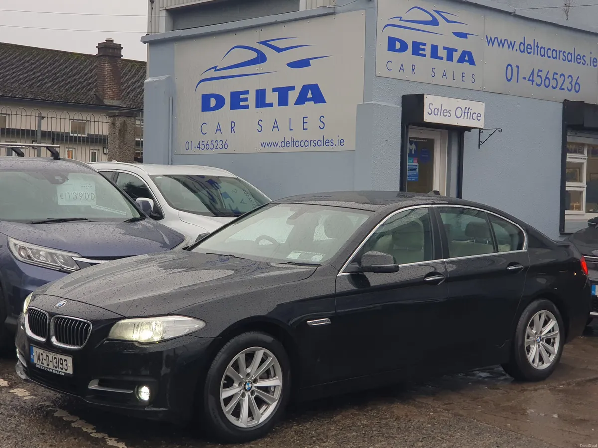2014 BMW 5 SERIES SE 518D AUTOMATIC NCT 01/27 - Image 1
