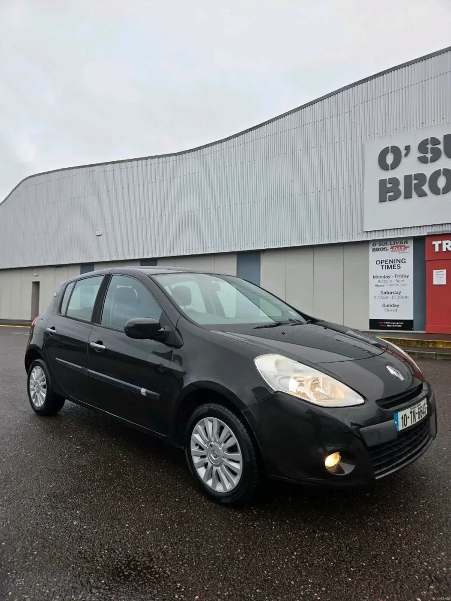 2010 RENAULT CLIO 1.2 PETROL NEW NCT. - Image 1