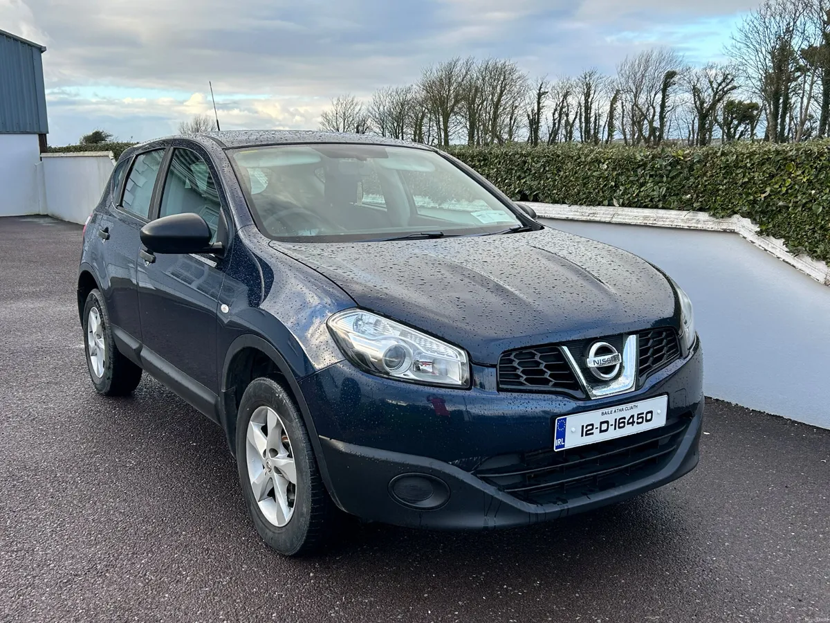 Nissan Qashqai 2012 new NCT low miles - Image 1