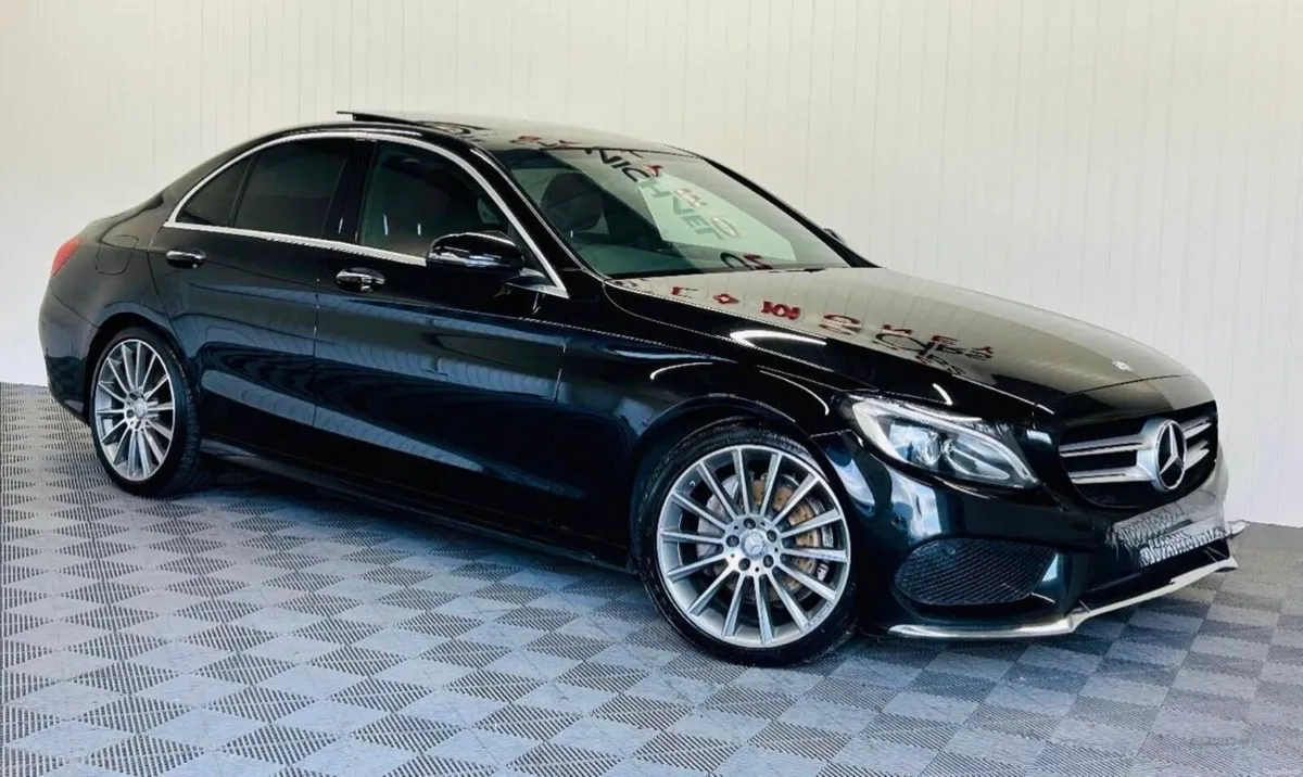 2016 Mercedes C-Class C220 BlueTEC AMG PANROOF - Image 2