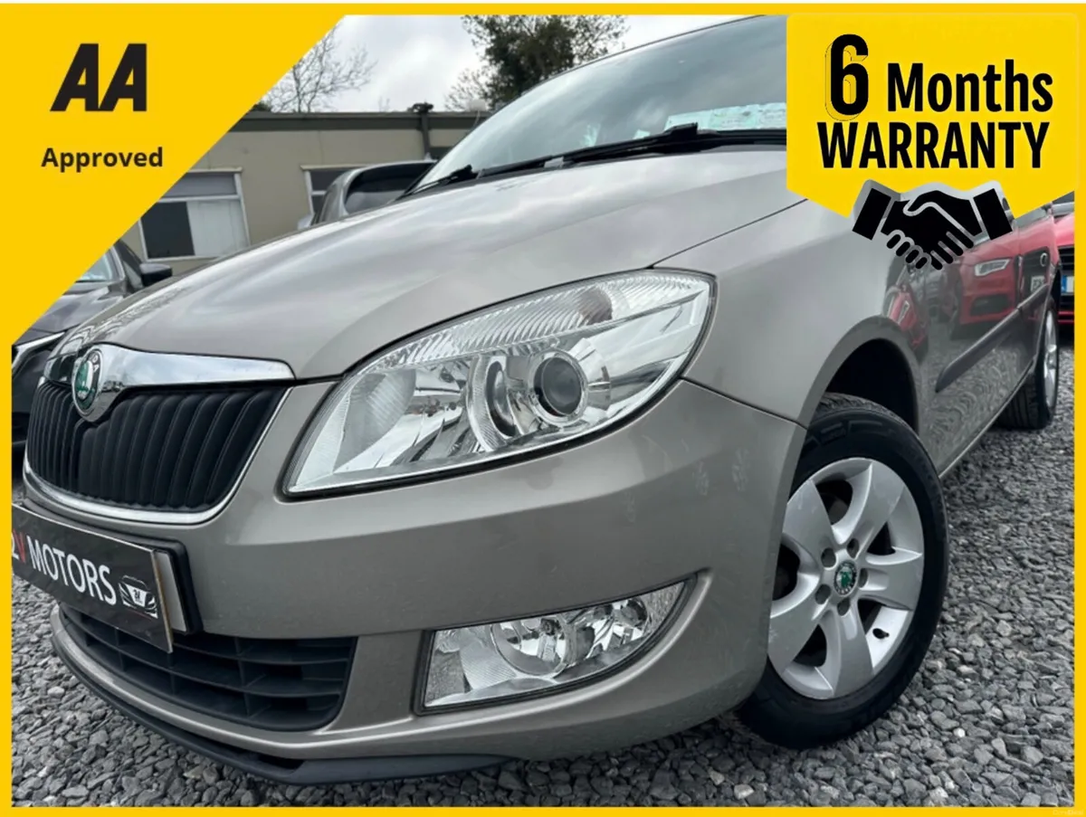 🔵 Skoda Fabia AMBITION 1.2 HTP 60BHP LOW KM - Image 1