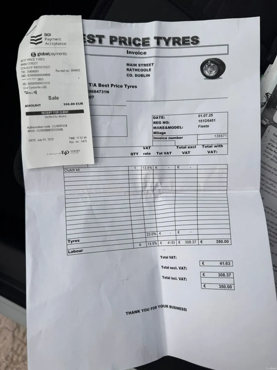 151 Ford Fiesta 1.5D TITANIUM Warranty - Image 2