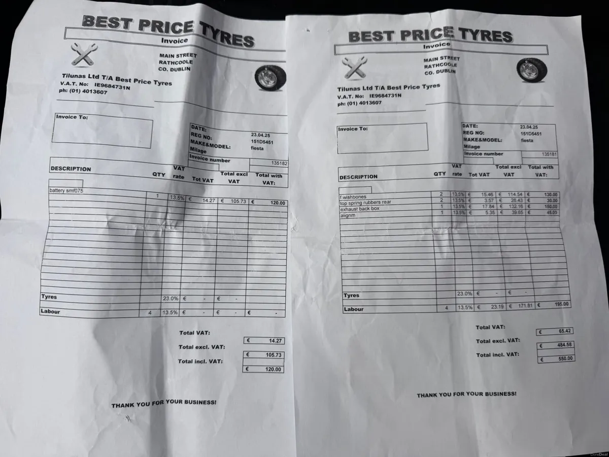 151 Ford Fiesta 1.5D TITANIUM Warranty - Image 4