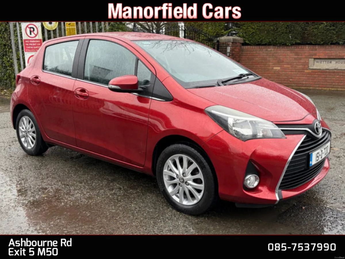 2015 Toyota Yaris Sol 1.33 Petrol 4dr *ONE OWNER* - Image 1