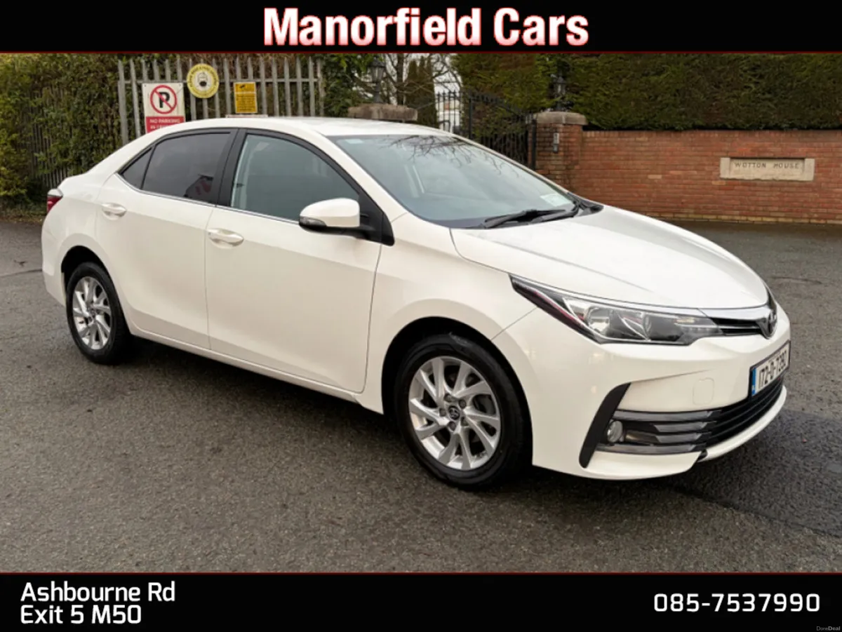 2017 172 Toyota Corolla Luna 1.33 Petrol Saloon - Image 1