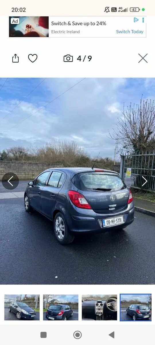 Opel Corsa 2008 1.3 tested till may - Image 3