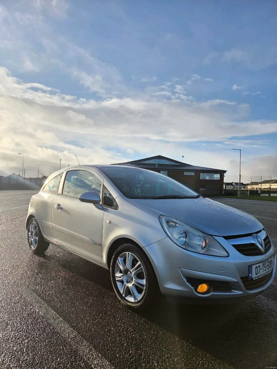 2007 VAUXHALL CORSA AUTOMATIC 1.4 PETROL. NCT 1/27 - Image 1