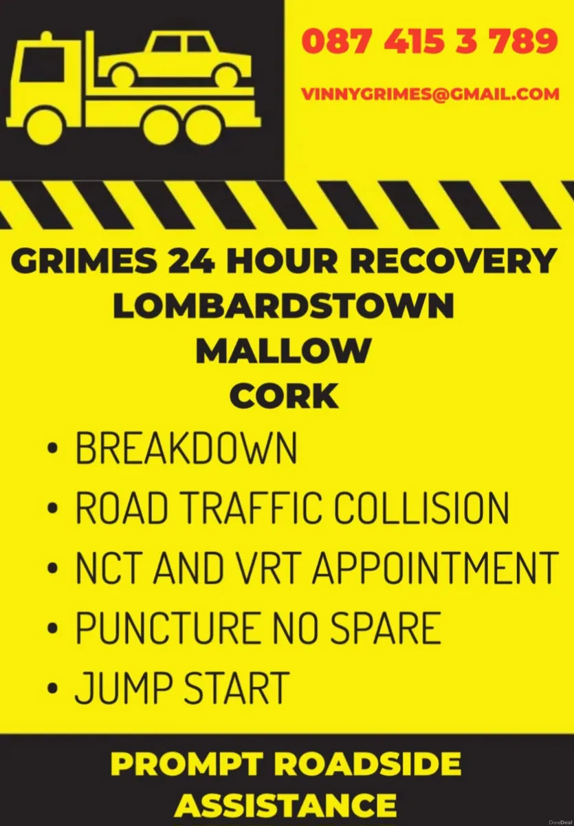 GRIMES 24 HOUR RECOVERY MALLOW 087 415 3789 - Image 1