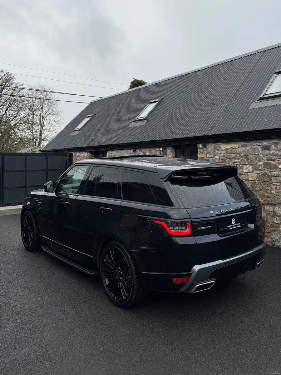 2021 LAND ROVER RANGE ROVER SPORT HSE SILVER - Image 4