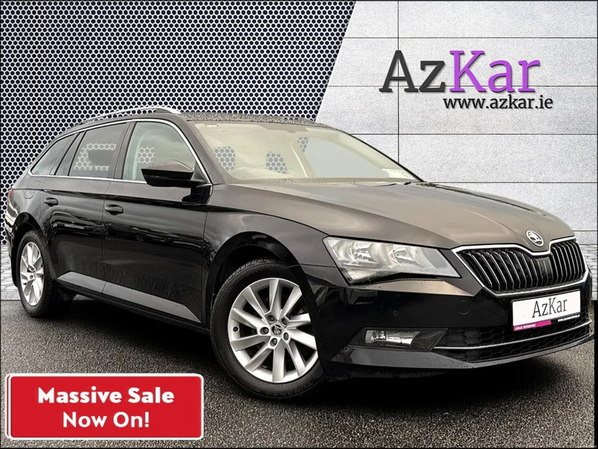 Skoda Superb 2018 1.6 TDI SE TECH 120BHP €93P/W WI - Image 1
